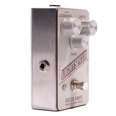 Greer Amps Lightspeed Organic Overdrive Russo Music Exclusive Light Grey/Burgundy