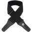 Lock-It Straps Series Poly Pro 3 Inch Guitar Strap, Black