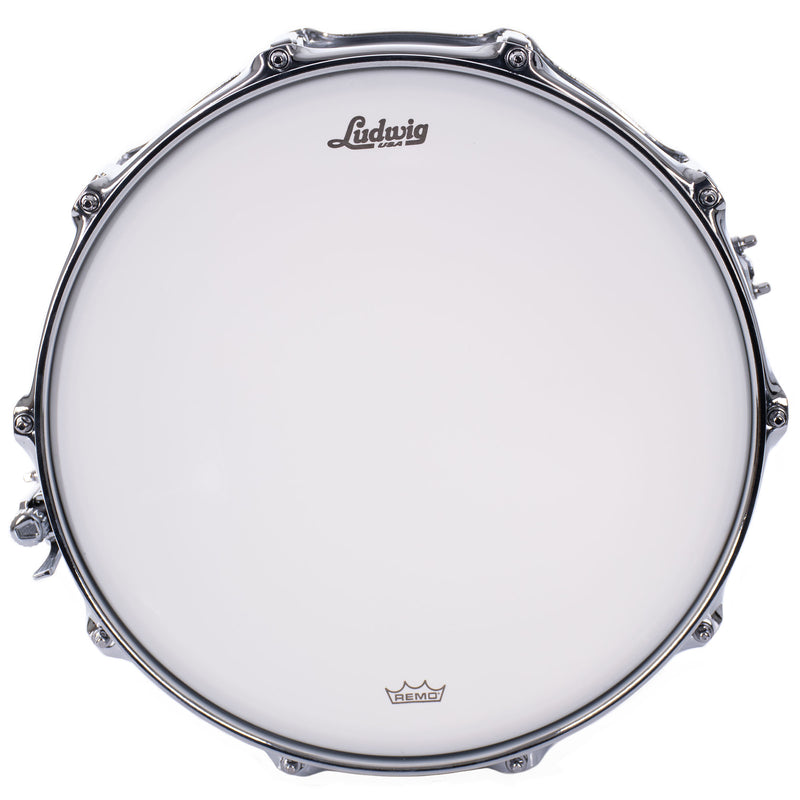 Ludwig B-Stock 6.5x14" Supraphonic Chrome Plated Aluminum Snare Drum, Imperial Lugs