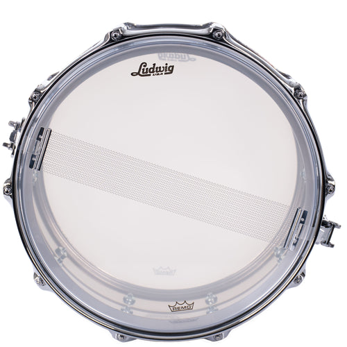 Ludwig B-Stock 6.5x14" Supraphonic Chrome Plated Aluminum Snare Drum, Imperial Lugs