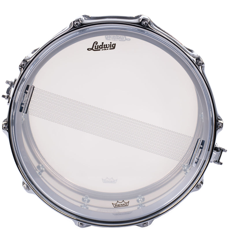 Ludwig B-Stock 6.5x14" Supraphonic Chrome Plated Aluminum Snare Drum, Imperial Lugs
