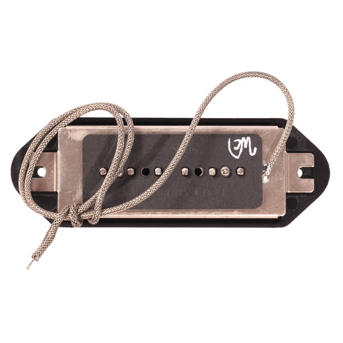 Lollar P-90 Dogear Pickup, Neck, Medium / Wide, Black Cover