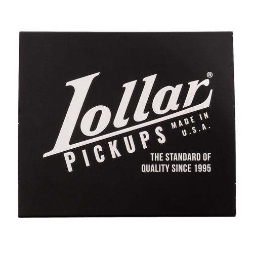 Lollar DC-90 Electric Guitar Pickup Set, Black Cover