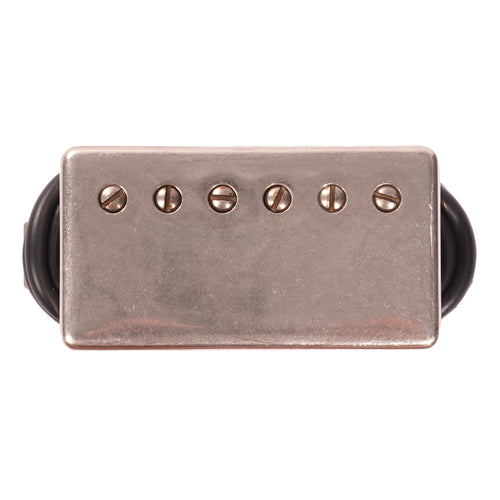 Lollar Imperial Humbucker Pickup Set, 4 Conductor, Lightly Aged Nickel