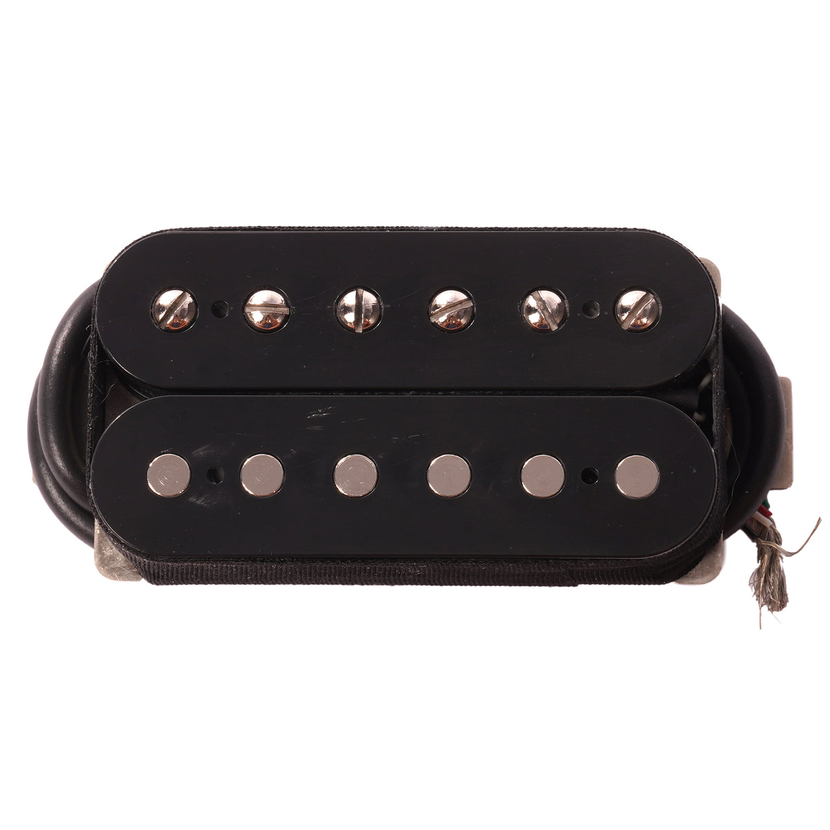 Lollar Imperial Humbucker Pickup, Neck, High Wind, 4 Conductor, Double Black