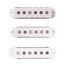 Lollar Bass VI Single Coil Pickup Set, White