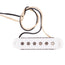 Lollar Bass VI Single Coil Pickup Set, White
