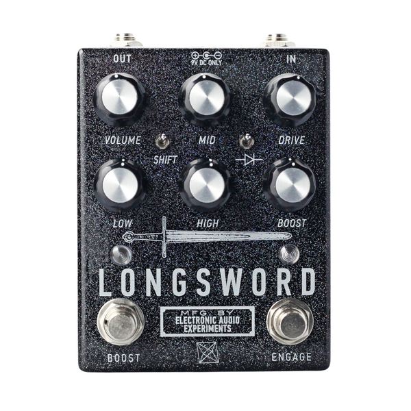 ギター ELECTRONIC AUDIO EXPERIMENTS Longsword Electronic Audio Experiments Longsword Overdrive Effect Pedal