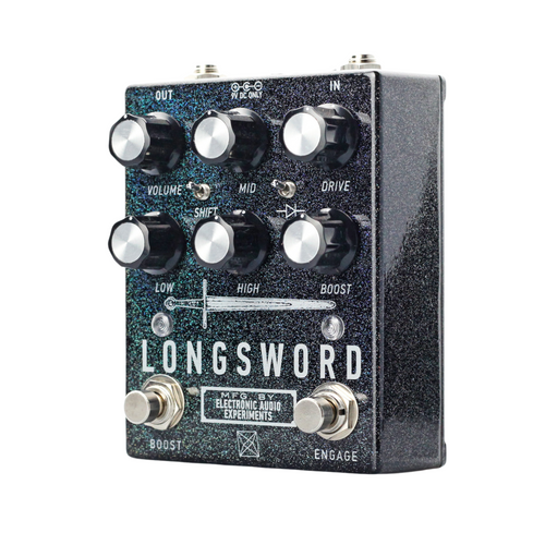 Electronic Audio Experiments Longsword Overdrive Effect Pedal