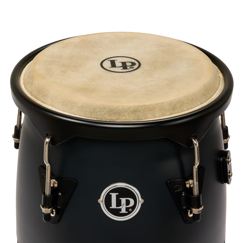 LP Discovery II Ultralight 10" and 11" Conga Set w/ Aluminum Stand, Onyx