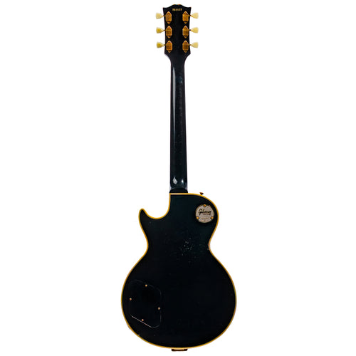 Gibson Custom Shop 1957 Les Paul Custom Reissue Electric Guitar, Murphy Lab Light Aged, Ebony
