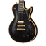 Gibson Custom Shop 1954 Les Paul Custom Reissue Staple Electric Guitar, Heavy Aged Ebony