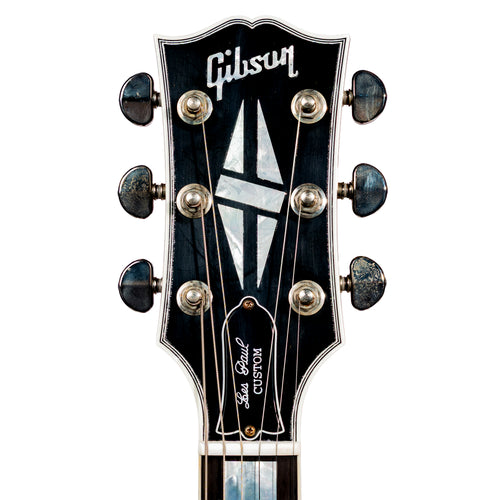 Gibson Custom Shop Les Paul Custom Electric Guitar, Murphy Lab Heavy Aged, Oxblood