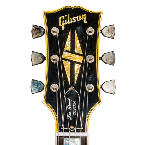 Gibson Custom Shop 1968 Les Paul Custom Reissue Electric Guitar, Heavy Aged Olive Drab Top