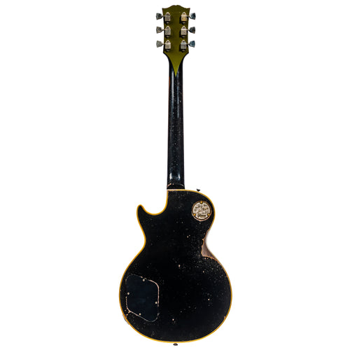 Gibson Custom Shop 1968 Les Paul Custom Reissue Electric Guitar, Heavy Aged Olive Drab Top