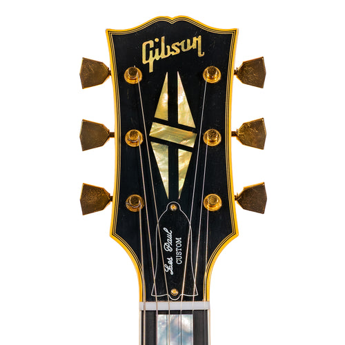 Gibson Custom 1968 Les Paul Custom Reissue Electric Guitar, Murphy Lab Light Aged Dark Walnut