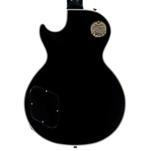 Gibson Custom Les Paul Electric Guitar, Ebony Fingerboard, Ebony Gloss Finish