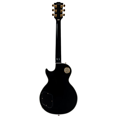 Gibson Custom Les Paul Electric Guitar, Ebony Fingerboard, Ebony Gloss Finish