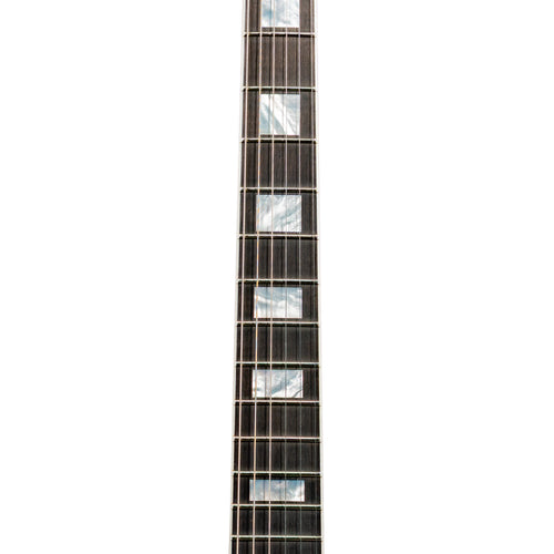 Gibson Custom Les Paul Electric Guitar, Ebony Fingerboard, Ebony Gloss Finish