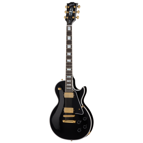 Gibson Custom Shop Modern Les Paul Custom Long Scale Electric Guitar, Ebony