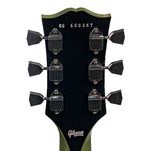 Gibson Custom Shop Les Paul Custom Single Pickup Electric Guitar, VOS Olive Drab