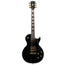 Gibson Les Paul Custom '70s Electric Guitar, Ebony w/ Hardshell Case