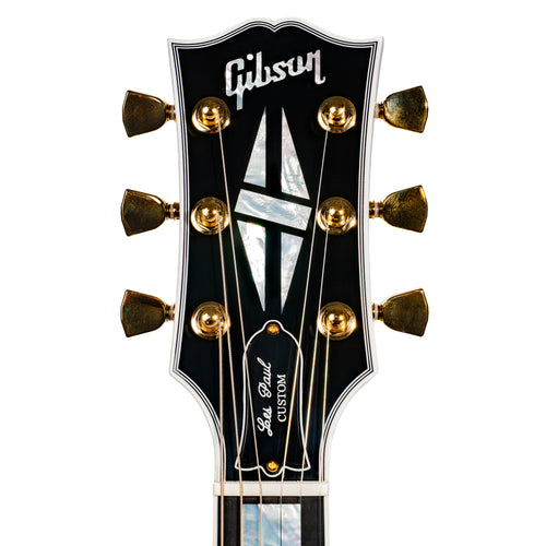 Gibson Les Paul Custom '70s Electric Guitar, Ebony w/ Hardshell Case