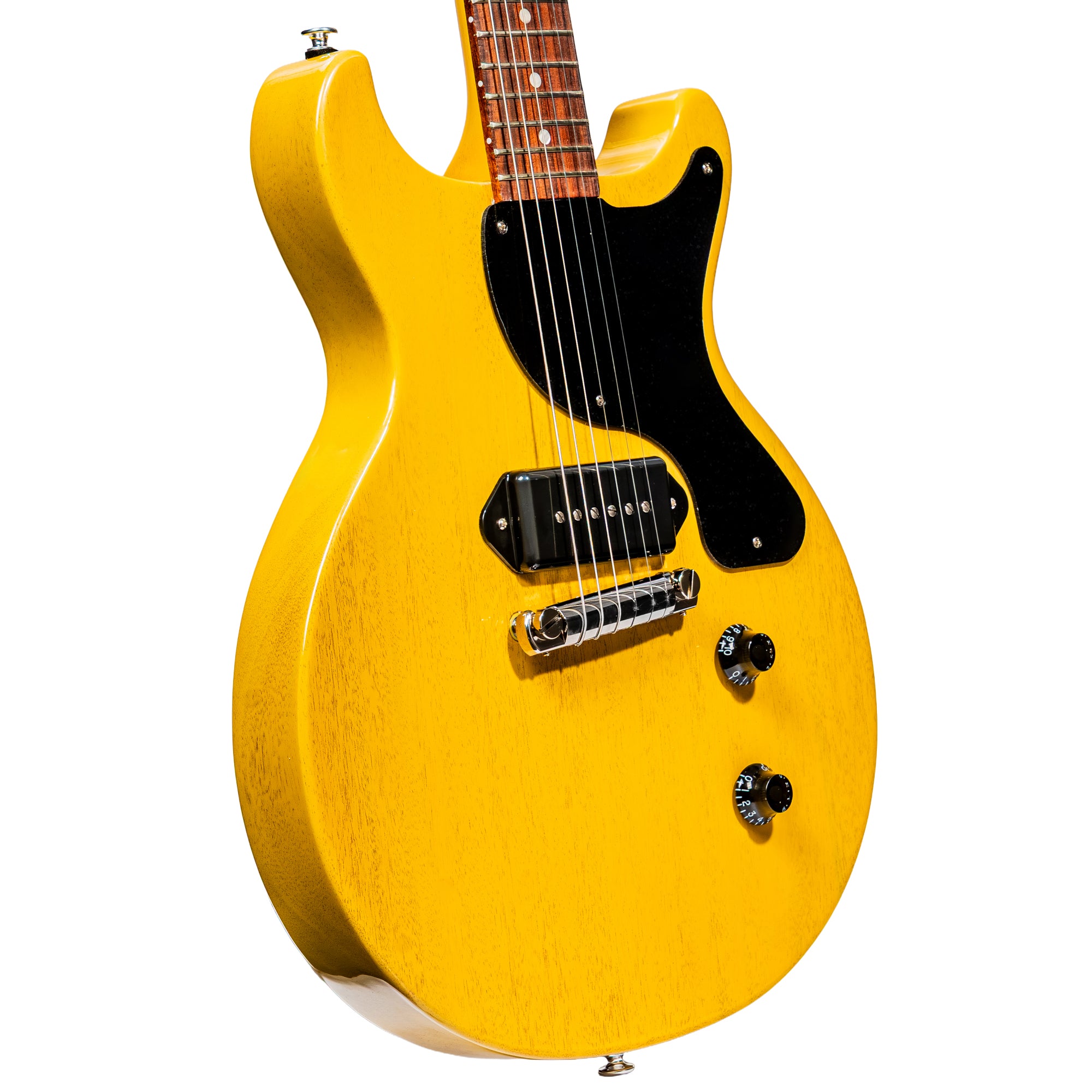 Gibson Les Paul Junior Double Cut Electric Guitar, TV Yellow