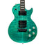 Gibson Les Paul Modern Figured Electric Guitar with BurstBucker Pickups, Seafoam Green