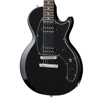 Gibson Les Paul Music City Special Electric Guitar, Ebony w/ Soft Shell Case
