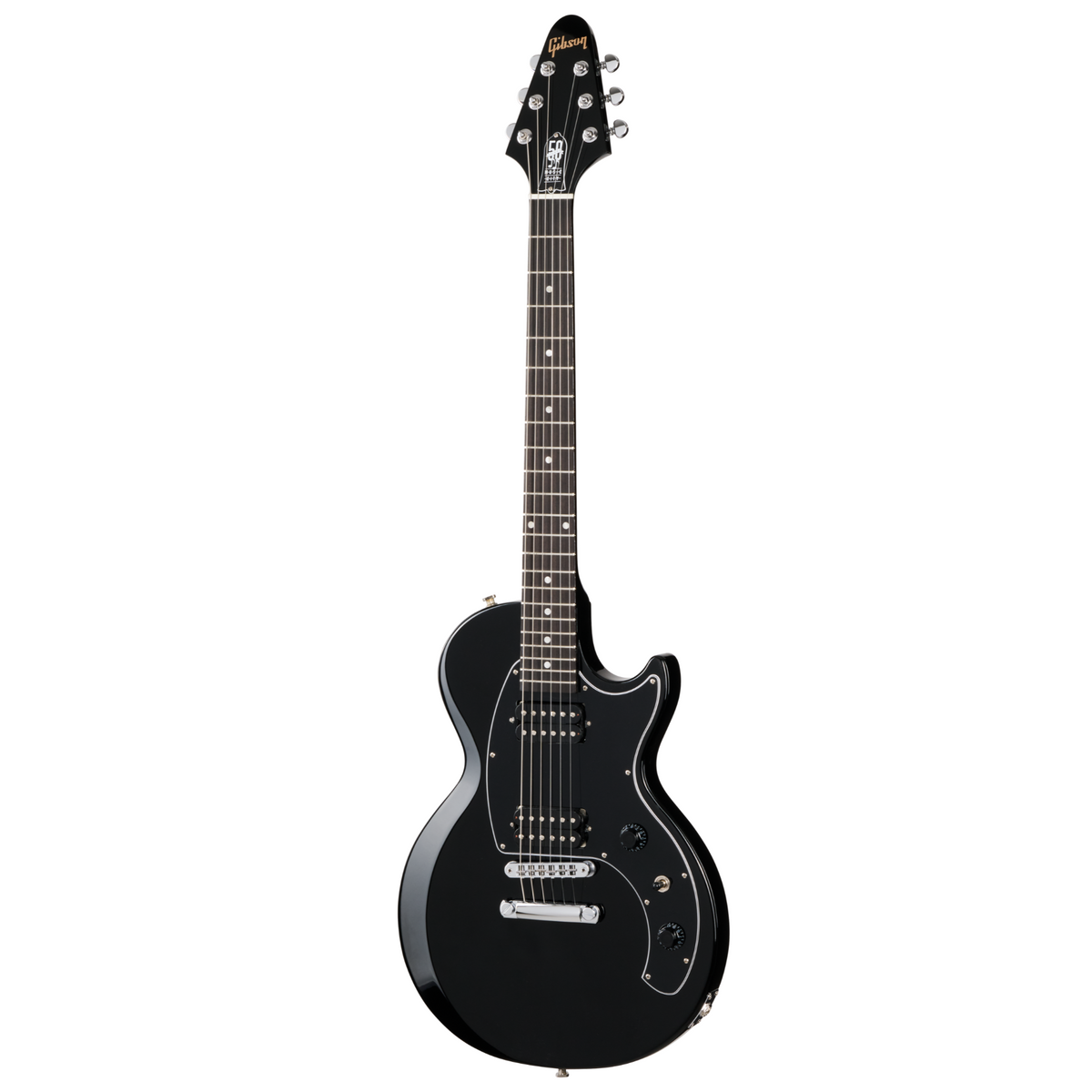 Gibson Les Paul Music City Special Electric Guitar, Ebony w/ Soft Shell Case