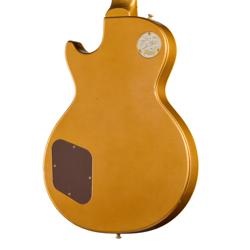Gibson Custom Shop '56 Les Paul Standard Electric Guitar, Light Aged All Gold w/ Gold Hardware