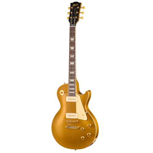 Gibson Custom Shop '56 Les Paul Standard Electric Guitar, Light Aged All Gold w/ Gold Hardware