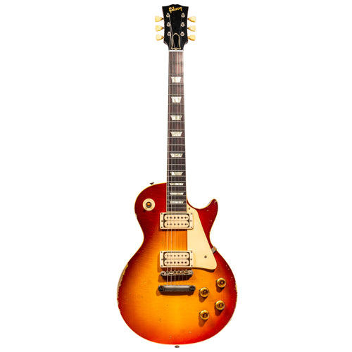 Gibson Custom Shop '57 Les Paul Standard Electric Guitar, Ultra Heavy Aged, Refin Burst