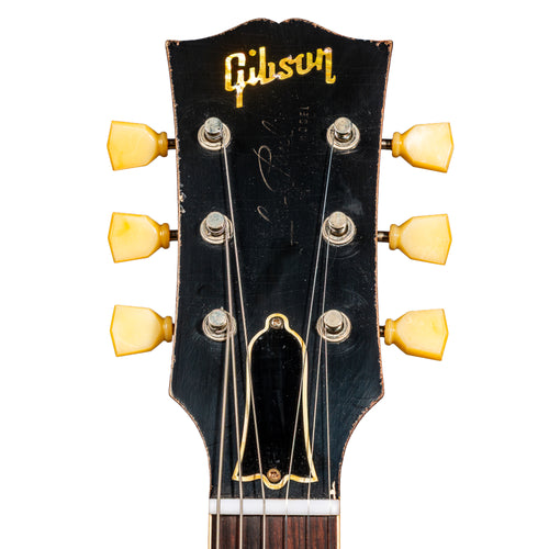 Gibson Custom Shop '57 Les Paul Standard Electric Guitar, Ultra Heavy Aged, Refin Burst