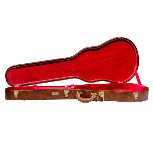 Gibson Custom Shop 1957 Les Paul Standard Electric Guitar, Light Aged Heavy Antique White Dark Back
