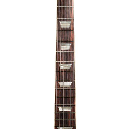 Gibson Custom Shop 1957 Les Paul Standard Electric Guitar, Light Aged Heavy Antique White Dark Back