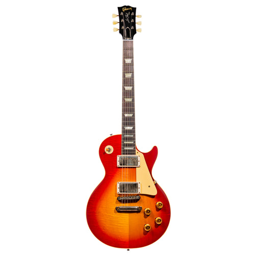 Gibson Custom Shop 1958 Les Paul Standard Reissue Electric Guitar, VOS Washed Cherry Sunburst
