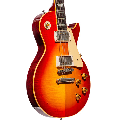 Gibson Custom Shop 1958 Les Paul Standard Reissue Electric Guitar, VOS Washed Cherry Sunburst