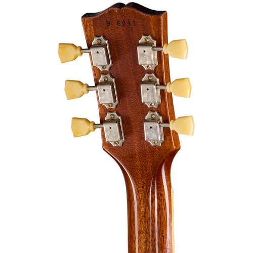 Gibson Custom Shop '59 Les Paul Standard Electric Guitar, Heavy Aged Molten Amber Burst