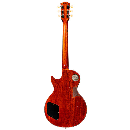 Gibson Custom Shop '59 Les Paul Standard Electric Guitar, Heavy Aged Molten Amber Burst