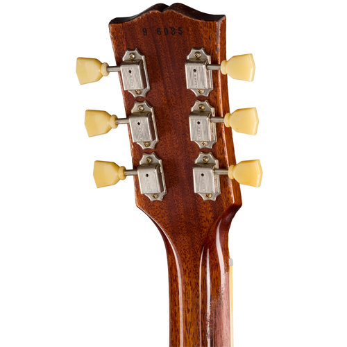 Gibson Custom Shop '59 Les Paul Standard Electric Guitar, Heavy Aged Faded Peach Burst