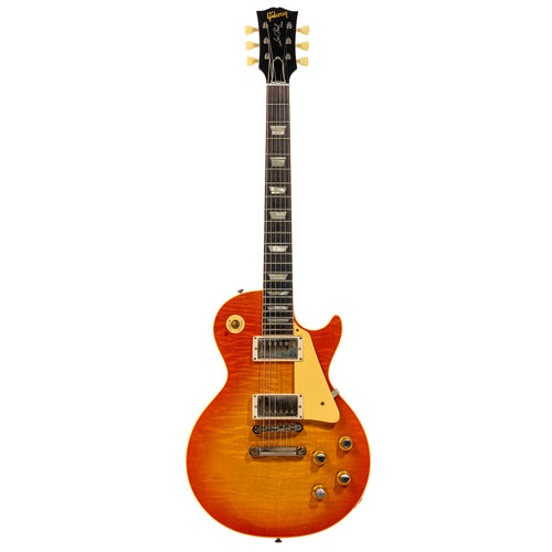 Gibson Custom Shop 1960 Les Paul Standard Reissue Electric Guitar, VOS Tangerine Burst