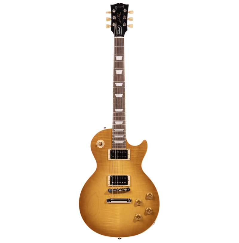 Gibson Les Paul Standard 50s Faded Electric Guitar, Vintage Honey Burst w/ Hardshell Case