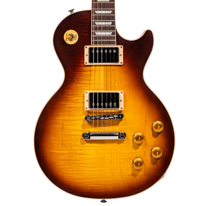 tobacco sunburst gibson Les Paul Standard '50s Figured Top Electric Guitar - Burst The classic P Les Paul Custom 70's -