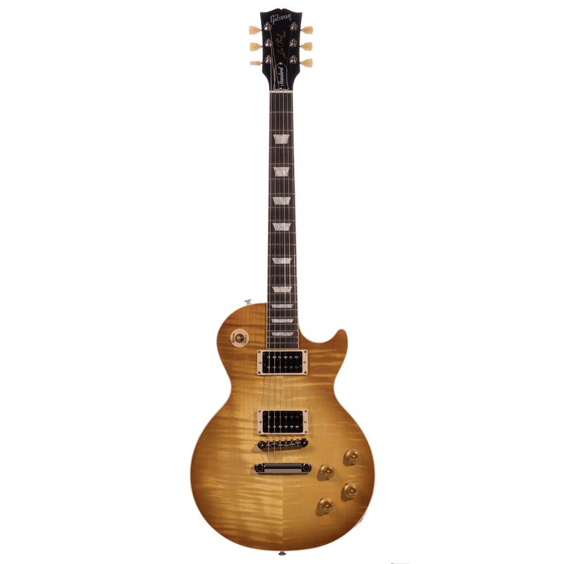 Gibson Les Paul Standard 50s Faded Electric Guitar, Vintage Honey Burst w/ Hardshell Case