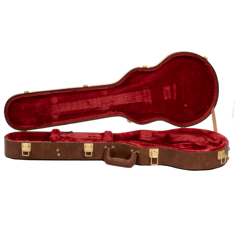 Gibson Les Paul Standard 50s Faded Electric Guitar, Vintage Honey Burst w/ Hardshell Case