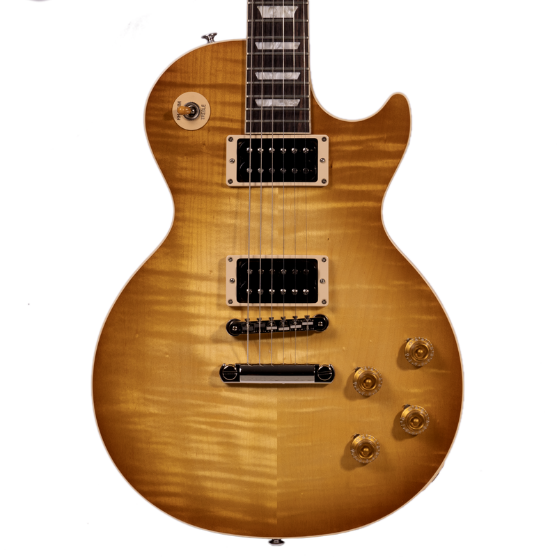 Gibson Les Paul Standard 50s Faded Electric Guitar, Vintage Honey Burst w/ Hardshell Case