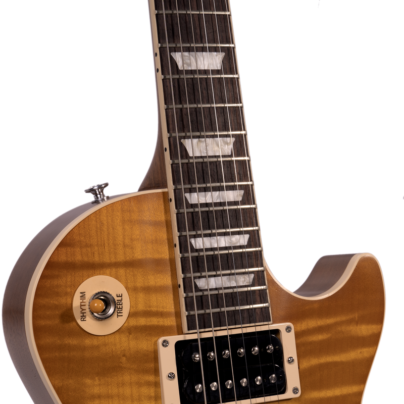 Gibson Les Paul Standard 50s Faded Electric Guitar, Vintage Honey Burst w/ Hardshell Case