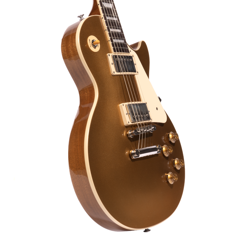 Gibson Les Paul Standard '50s Electric Guitar, Goldtop w/ Hardshell Case